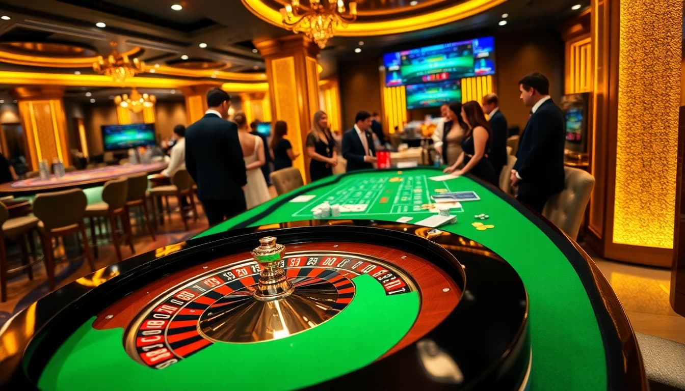 The excitement of winning at the 78win Com casino, with poker chips and cards on an elegant table.