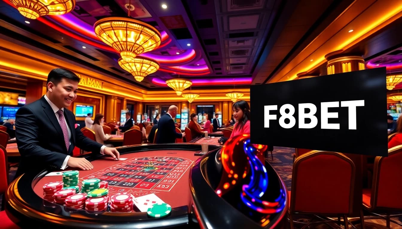 Experience the thrill of gambling at F8BET: Register and win big now!
