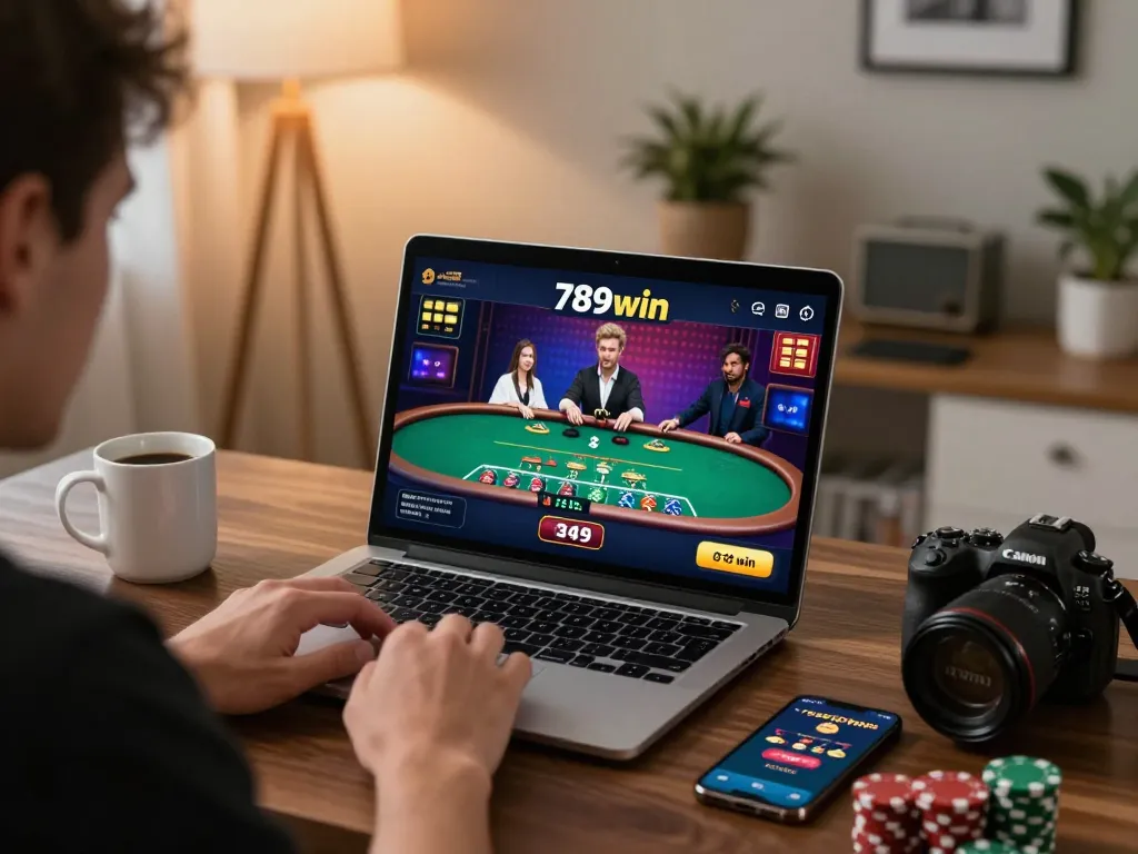 Engaging online blackjack session on casino 789win with vibrant gameplay and immersive atmosphere.