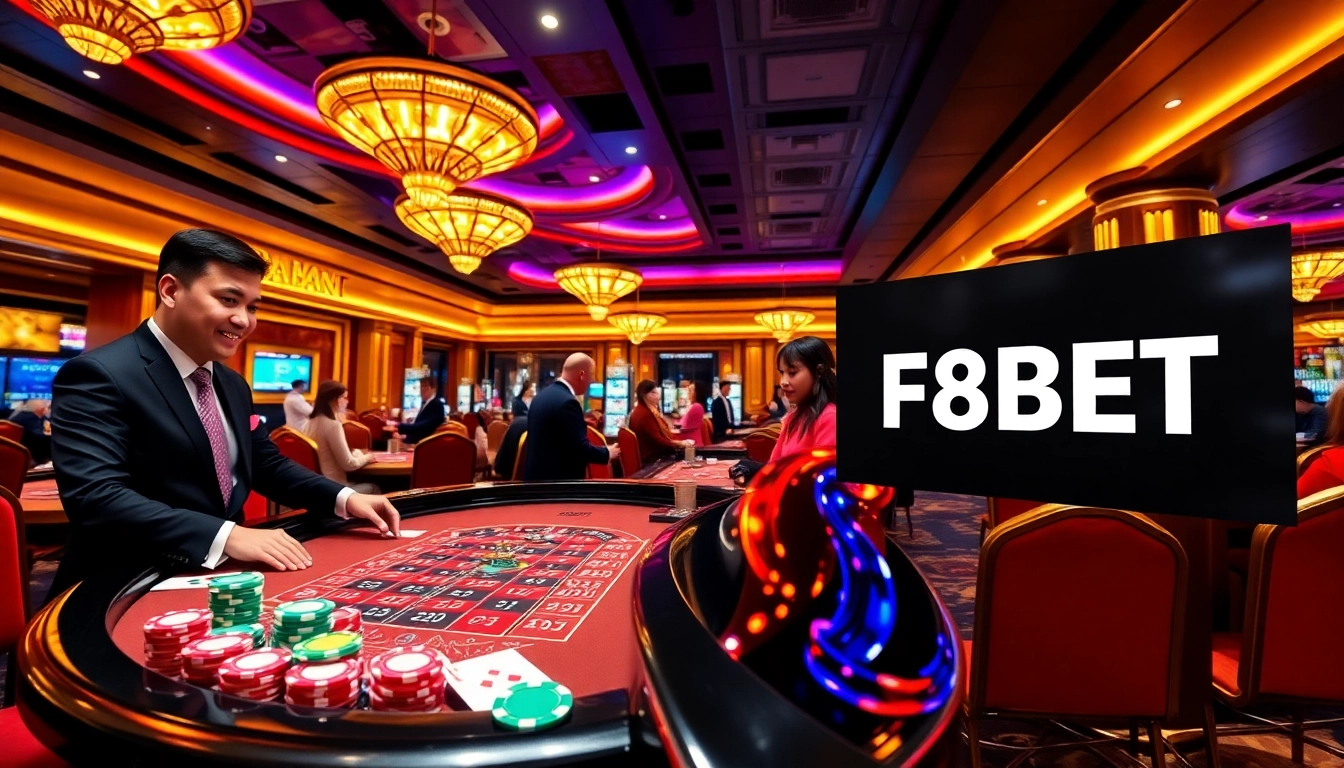 Experience the thrill of gambling at F8BET: Register and win big now!