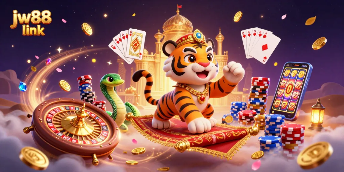 Win big with JW88 link casino offerings and vibrant 3D gaming elements!