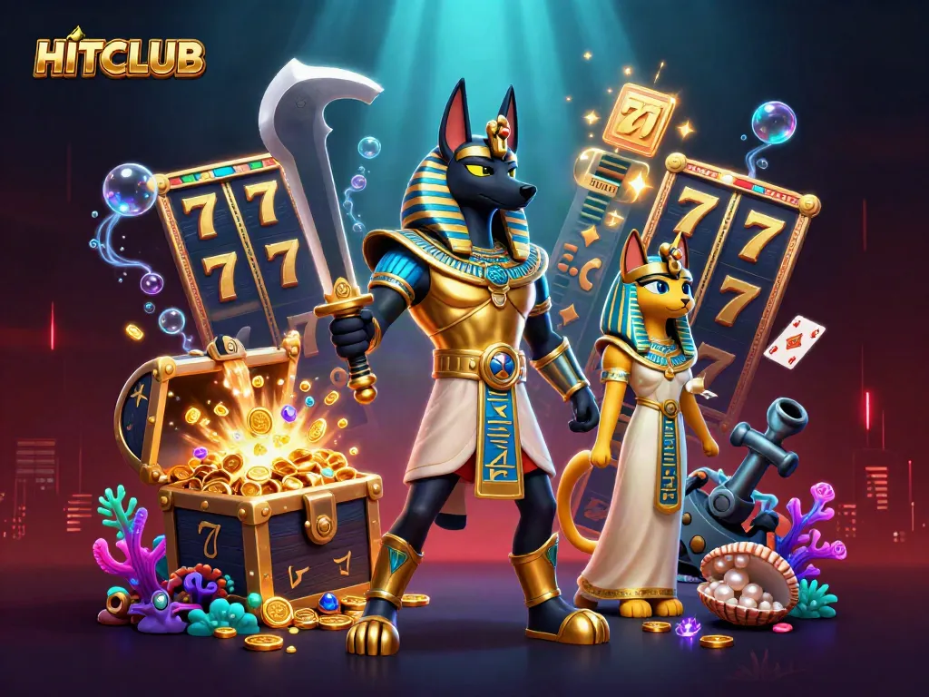 Experience winning with HITCLUB's exciting slots, vibrant games, and dazzling treasures.