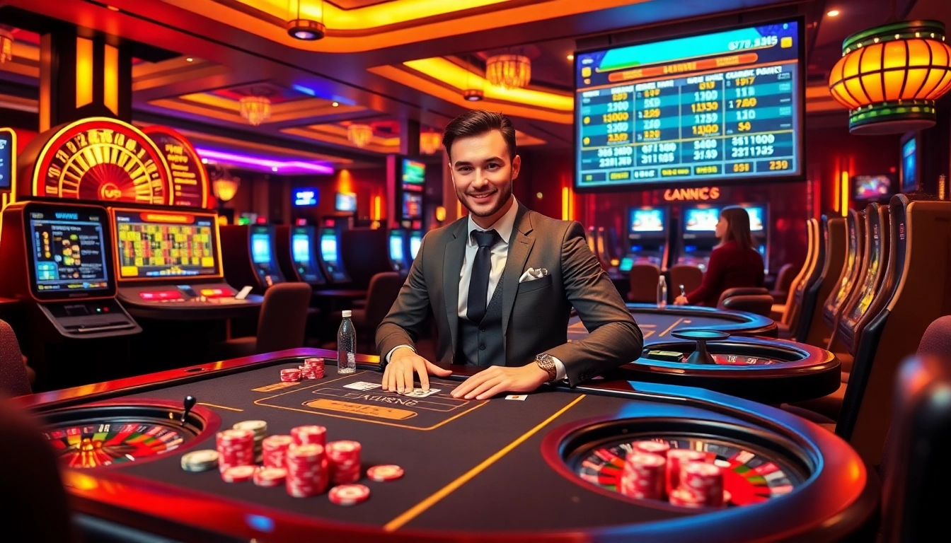 Experience the excitement of 678 win at a luxurious online casino with engaging games and vibrant atmosphere.