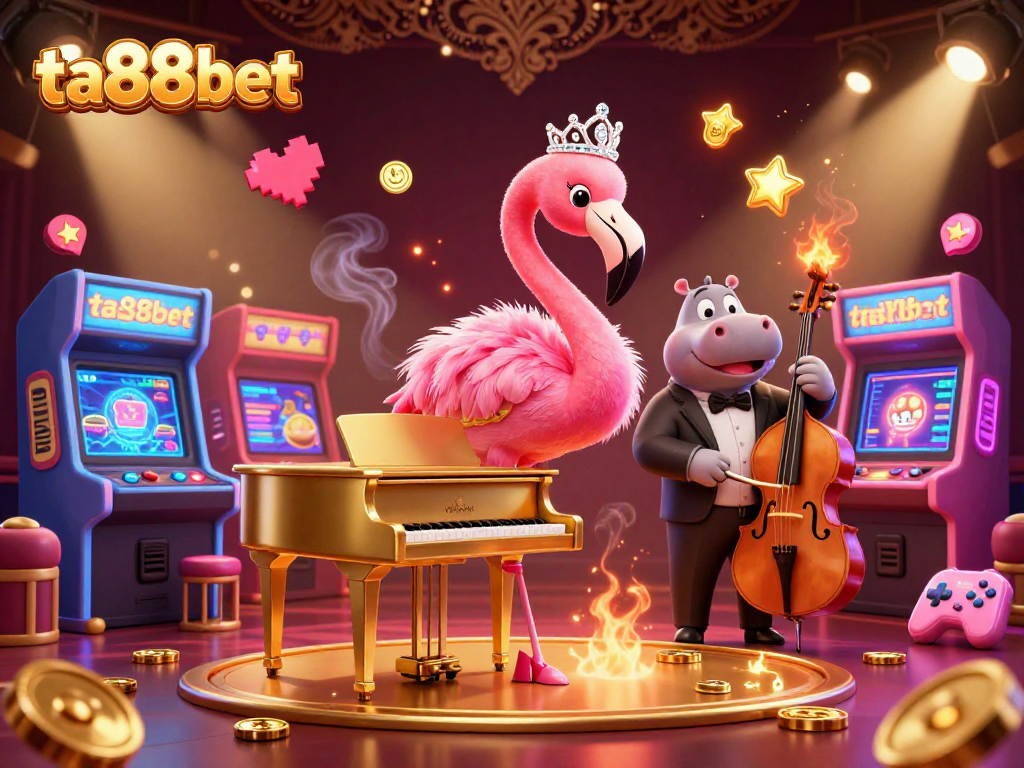 Experience winning moments with ta88bet in a vibrant 3D casino atmosphere filled with excitement.
