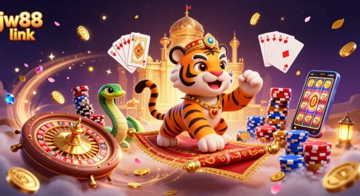 Win big with JW88 link casino offerings and vibrant 3D gaming elements!