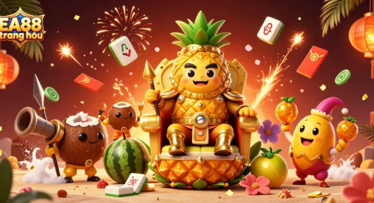 Engage in thrilling gameplay at EA88 trang chủ with vibrant characters and dynamic casino elements.